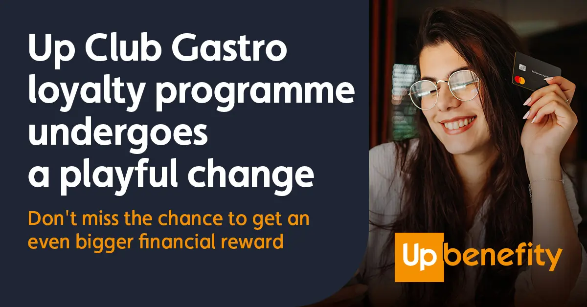 News in the Up Club Gastro loyalty programme 24 News in the Up Club Gastro loyalty programme