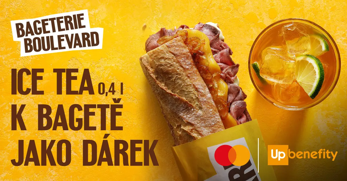 Dopřejte si k bagetě Ice Tea zdarma 15 Dopřejte si k bagetě Ice Tea zdarma