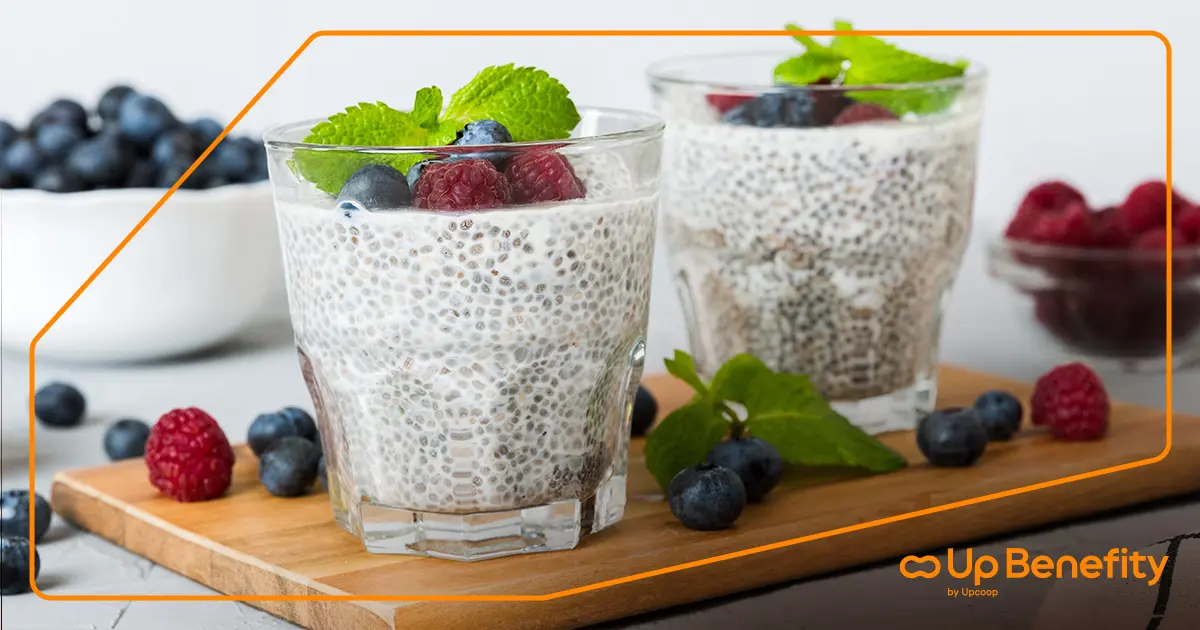 Zdravá snídaně | Jogurtový pohár s lesním ovocem a chia semínky s eStravenkou 14 Zdravá snídaně | Jogurtový pohár s lesním ovocem a chia semínky s eStravenkou