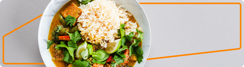 Zdravá večeře | Zeleninové curry s kokosovým mlékem a rýží basmati 1 Zdravá večeře | Zeleninové curry s kokosovým mlékem a rýží basmati