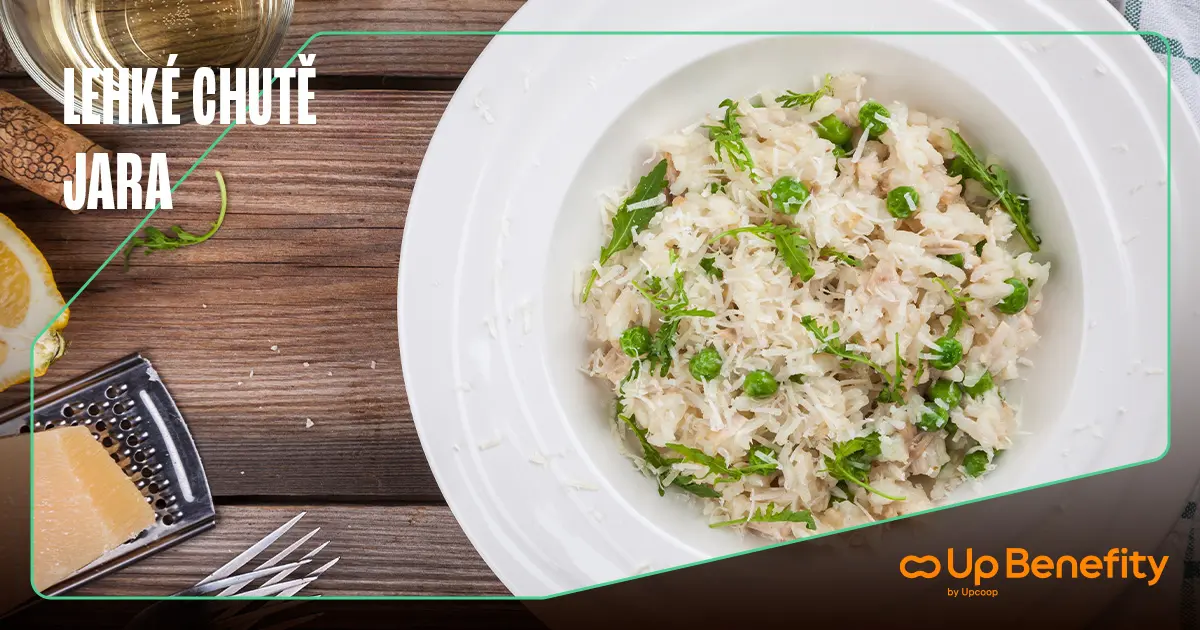 Jarní risotto s hráškem a citronem 1 Jarní risotto s hráškem a citronem
