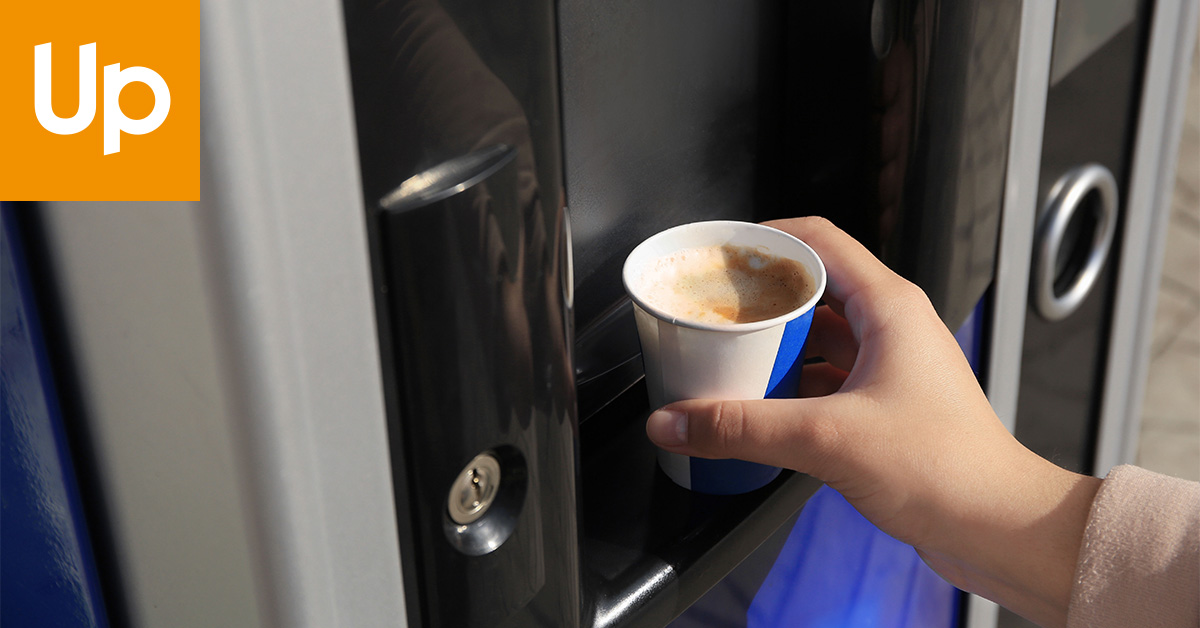 V automatech Delikomat na kávu, cappuccino a další nápoje