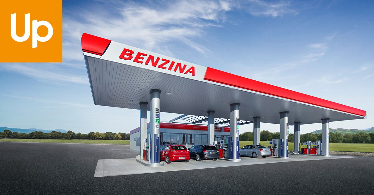 Občerstvěte se na čerpacích stanicích Benzina s eStravenkou