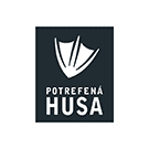 logo potrefená husa