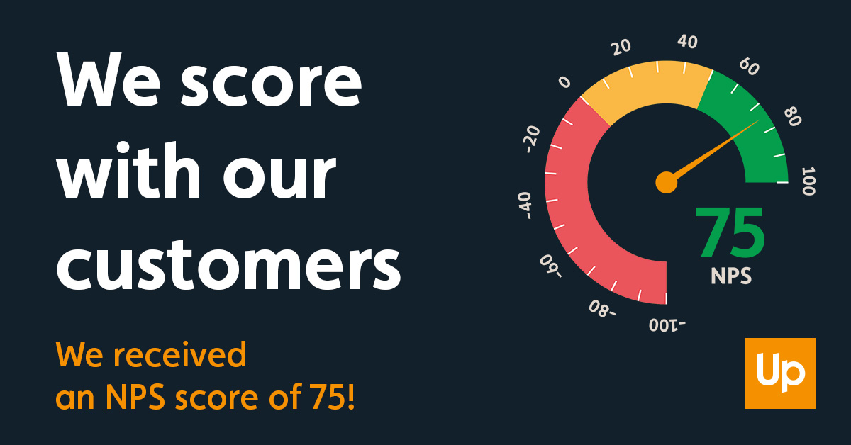 Our NPS ratings are flying up – thank you!