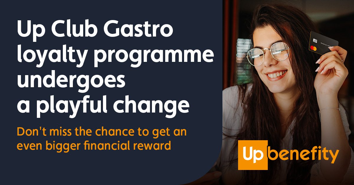 News in the Up Club Gastro loyalty programme
