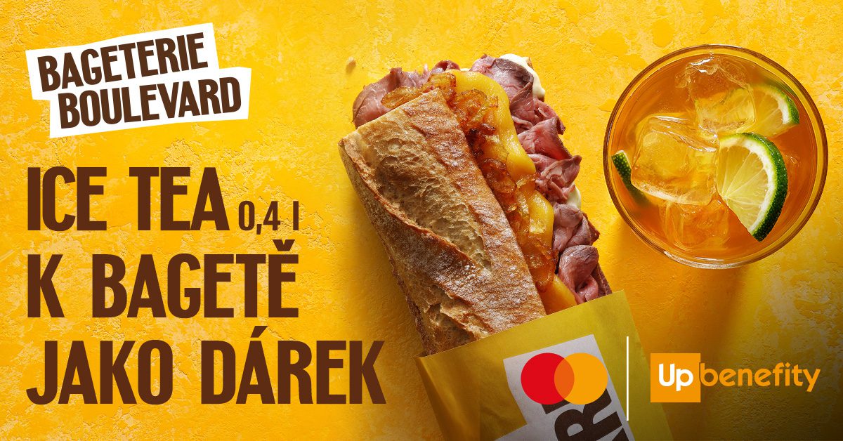 Dopřejte si k bagetě Ice Tea zdarma