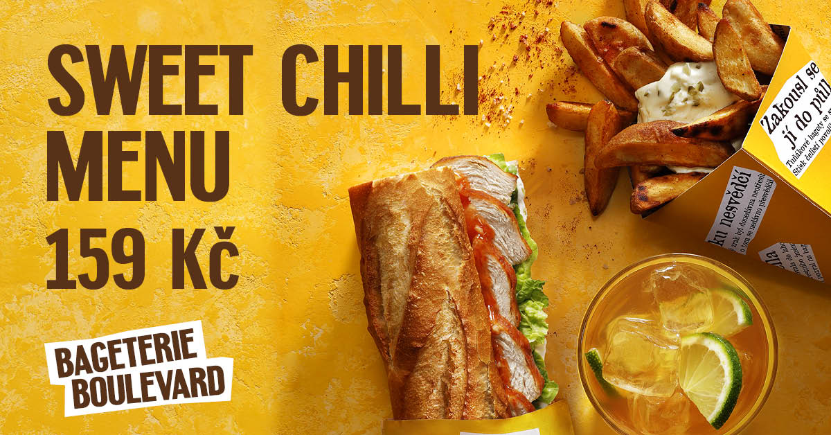 Ochutnejte Sweet Chilli menu